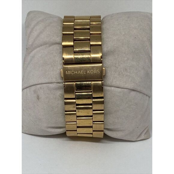 Michael Kors Runway MK8096 Womens Stainless Steel Analog Dial Quartz Watch MP713 - Picture 6 of 12